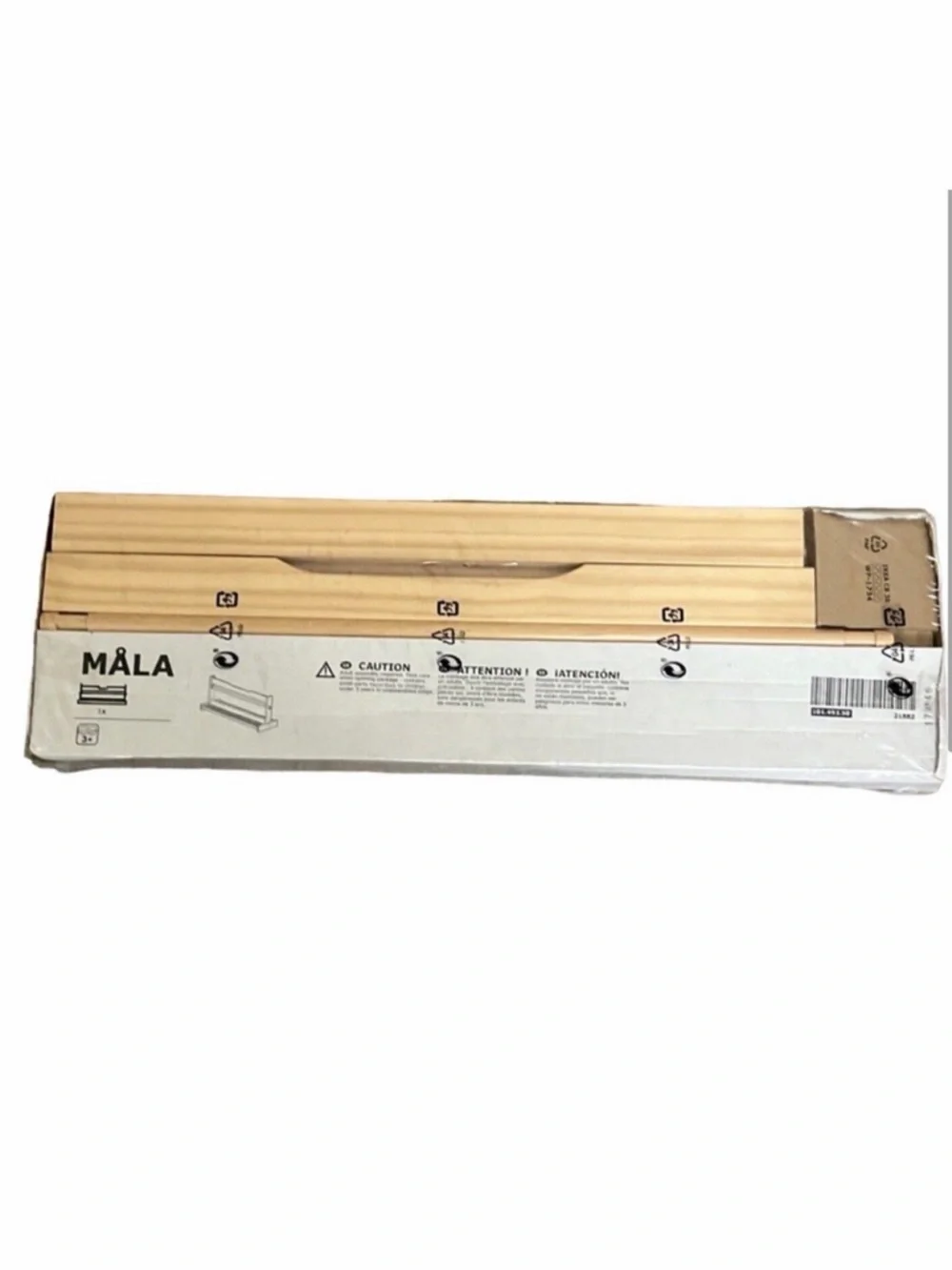 IKEA MALA Wooden 18” Drawing Paper Roll Dispenser NEW